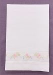 SALE!  Pastel Floral Band Guest Towel